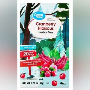 ❤️Cranberry Hibiscus Herbal Tea Holliday Christmas Winter